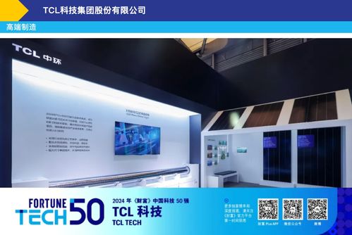 TCL科技入榜2024年《財富》中國科技50強，以自主創(chuàng)新引領(lǐng)科技發(fā)展